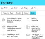 HP LaserJet MFP M234sdn 6GX00F, Multifunction Laser Printer, Print, Scan, Copy, Fast Ethernet, USB 2.0, Smart App, Control Panel with LED Buttons, White and Grey - Image 12