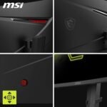 MSI MAG 275CQRF QD E2 Curved Gaming Monitor WQHD 27 Inches, 1500R, 2560 x 1440 Rapid VA Panel, 180 Hz / 0.5ms (GtG, Min.), Adaptive Sync, DP 1.4a, HDMI 2.0b CEC - Imagen 6
