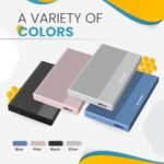 SUHSAI 1TB External Hard Drive Data Backup HDD - 2.5" Memory Expansion Portable USB 3.0 Hard Drive Compatible with Mac, Desktop, PC, PS4, PS5 (Silver) - Imagen 7