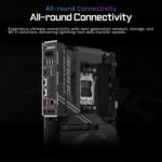 GIGABYTE X870 AORUS Elite WIFI7 Motherboard - Supports AMD Ryzen 9000 CPUs, 16+2+2 Phase VRM, Up to 8000MHz DDR5 (OC), 3xPCIe 5.0, Wi-Fi 7, 2.5GbE LAN, USB 4 - Imagen 3