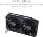 ASUS Dual NVIDIA GeForce RTX 3050 V2 OC Edition Gaming Graphics Card (PCIe 4.0, 8GB GDDR6, HDMI 2.1, DisplayPort 1.4a, DVI-D, 2-Slot Design, Axial-Tech, 0dB Technology) - Imagen 5