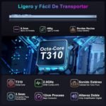 Android 15 Tablet, 128GB ROM+2TB TF, 30 RAM, 10 Inch Touch Tablet with Keyboard and Mouse, 1280 x 800 IPS HD, Widevine L1, Gemini AI, 2.4G/5G WiFi, Octa-Core, 5+8MP, BT 5.0, 8000mAh, Metallic, Blue - Image 5