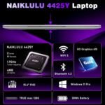 15.6 Inch Laptop Gold Processor 4425Y, RAM 8GB SSD 256GB PC Laptop 2026 Laptop, 5000Mah/1920x1080P/Webcam/WIFI 5/TF Card Slot - Image 4