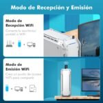 NEWFAST AC1300 USB WiFi Adapter for PC, USB WiFi for PC Dual Band 5GHz/2.4GHz Mini WiFi Antenna USB3.0 Wi-Fi Receiver Compatible Windows 11/10/8/8/7 und Mac OS X 10.9-10.15 - Imagen 5