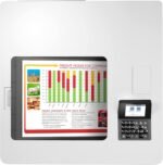 HP Color Laserjet Enterprise M554dn 7ZU81A, Color Laser Printer, Automatic Duplex Printing, Ethernet, Hi-Speed USB 2.0, 2 Hosts USB 2.0, Smart App, Color LCD Display, White - Image 6