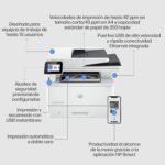 HP Laserjet Pro 4102dw Multifunction Printer (Auto Duplex Printing, Dual Band Wi-Fi, Bluetooth and Wi-Fi Direct USB 2.0, 1 USB Host, HP Smart App, Apple AirPrint, Mopria) - Image 3