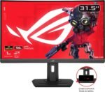 ASUS ROG Strix XG32WCS 32-Inch USB Type-C Gaming Monitor 2560x1440, Curved, 180Hz (over 144Hz), 1ms (GTG), Fast VA, EMLB Sync, FreeSync, Tripod Stand, HDR - Image 3