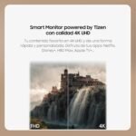 Samsung LS43FM701UUXEN - M7 43" 4K Smart Monitor (3,840 x 2,160, 16:9, 60Hz, 1ms, VA, Gaming Hub, One UI Tizen, AI Picture Optimizer, 4K UHD, SmartThings, Knox Security), Black, 2025 Version - Image 3