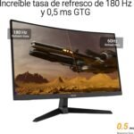 ASUS TUF Gaming VG27WQ3B 27-Inch QHD, Curved, 180Hz, ELMB, FreeSync, 0.5ms Response Time, 90% DCI-P3, HDR, DisplayWidget Center - Image 5
