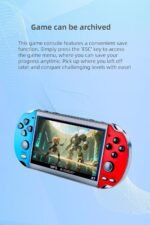 Portable Video Game Console with 4.3" IPS Screen - Built-in Games, Compatible with TV Out, Rechargeable Battery, Classic Fun for All Ages - Image 4