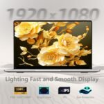 Celeron N4000 Laptop up to 2.6 GHz, 8GB DDR4 256GB SSD Laptop PC, IPS FHD 1920 x 1080 Convertible 180°, Mini HDMI, WiFi 5, Suitable for Students / Lavoro - Imagen 5