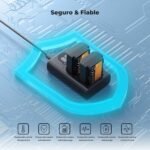 K&F CONCEPT NP-FZ100 2X2600mAh Battery and Charger, Compatible with Sony A7iii, A7iv, FX3, FX30, A6700, A7R, A9, A6600, A7Riii, A7Riv, A7R3, A7C, ZV-E1, ZV-E10ii, A7S3, A9R and plus - Imagen 5