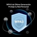 Mercusys MR27BE | BE3600Mbps Dual Band WiFi 7 Router, 2.5Gbps Ports, 4 High Gain Antennas, 160 MHz Channels, MLO, EasyMesh Support, WPA3 Security, Control via a - Imagen 9