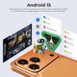 HOTWAV A17 Pro Mobile Phone (2026) 16GB + 256GB 1TB Free Mobile Phones, 5160 mAh Battery, 6.75 Inches HD+ Screen Android 15 Smartphone, Camera 13MP+5MP, 4G Dual SIM/WiFi 6/Face ID/OTG/GPS - Imagen 6