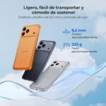 HOTWAV A17 Pro Mobile Phone (2026) 16GB + 256GB 1TB Free Mobile Phones, 5160 mAh Battery, 6.75 Inches HD+ Screen Android 15 Smartphone, Camera 13MP+5MP, 4G Dual SIM/WiFi 6/Face ID/OTG/GPS - Imagen 9