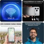 HOTWAV A17 Pro Mobile Phone (2026) 16GB + 256GB 1TB Free Mobile Phones, 5160 mAh Battery, 6.75 Inches HD+ Screen Android 15 Smartphone, Camera 13MP+5MP, 4G Dual SIM/WiFi 6/Face ID/OTG/GPS - Imagen 10