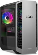 Lenovo LOQ Tower Gaming (AMD Ryzen 7 8745HX, NVIDIA GeForce RTX 5060, 16GB RAM, 1TB SSD, 26L, Wi-Fi 7, No Operating System) - Grey - Imagen 3
