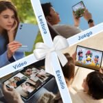 10 Inch Android Tablet 15, 30GB RAM+128GB (2TB TF) Octa-Core/Gemini AI/Widevine L1/5GWiFi6/8000mAh/5MP+8MP/Tablets with Keyboard & Case & Mouse,Blue - Imagen 8