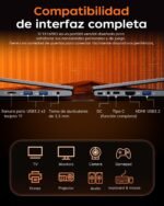 ACEMAGIC 2025 Ryzen 7 5700U Laptop (up to 4.3Ghz) Metal Case 16GB RAM DDR4 512GB NVME PCIE3.0 up to 4GB 16 Inch Tastiera Retroilluminata,3*USB3.2,WiFi 6,BT5.2 - Imagen 5