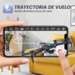 DEERC D70 Mini Drone with 720P HD Camera for Kids Adults, Foldable FPV RC Quadcopter for Boys Girls with Headless Mode, Tap Fly, 360° Flips, Voice & Gesture Control, 2 Batteries - Image 5