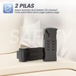 DEERC D70 Mini Drone with 720P HD Camera for Kids Adults, Foldable FPV RC Quadcopter for Boys Girls with Headless Mode, Tap Fly, 360° Flips, Voice & Gesture Control, 2 Batteries - Image 6