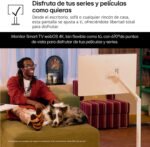 LG 32U721SAW-W - Smart Monitor, 32", 4K (3840 x 2160), VA, 60 Hz, HDR10, 5 ms (GtG), AMD FreeSync Premium, Includes LG Channels, Portable and Flexible Stand - Image 4