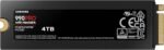 Samsung 990 Pro with SSD Heatsink 4TB PCIe Gen.4 X4, NVMe 2.0, M.2 Internal Hard Drive, Faster Speed for Gaming, Heat Control, Compatible with Playstation5 (MZ-V9P4T0CW) - Imagen 3