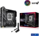 ASUS ROG Strix B860-I Gaming WiFi, Mini-iTX Motherboard, Advanced AI Ready, 10+1+2+1 Power Stages, DDR5, PCIe 5.0, Two M.2 Slots, WiFi 7, ASUS AI Advisor, AI Networking II - Image 3