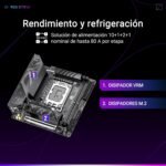 ASUS ROG Strix B860-I Gaming WiFi, Mini-iTX Motherboard, Advanced AI Ready, 10+1+2+1 Power Stages, DDR5, PCIe 5.0, Two M.2 Slots, WiFi 7, ASUS AI Advisor, AI Networking II - Image 5