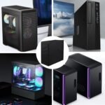 Dust Proof PC Case - Host Computer Case, Host PC Dust Cover, Comfortable Computer Full CPU Case for Desktop PC with Zipper for PC Computer - Imagen 3