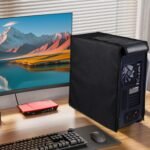 Dust Proof PC Case - Host Computer Case, Host PC Dust Cover, Comfortable Computer Full CPU Case for Desktop PC with Zipper for PC Computer - Imagen 4