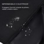 Dust Proof PC Case - Host Computer Case, Host PC Dust Cover, Comfortable Computer Full CPU Case for Desktop PC with Zipper for PC Computer - Imagen 6