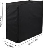 Dust Proof PC Case - Host Computer Case, Host PC Dust Cover, Comfortable Computer Full CPU Case for Desktop PC with Zipper for PC Computer - Imagen 8