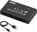 Multiple Card Reader, Multiple Memory Adapter, USB 2.0 6 in 1, Adapter for SD SDHC MicroSD TF MMC CF XD MS Duo M2, High Speed Transfer 480 Mbps, Compatible with Windows Mac Linux - Image 8