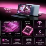 16 Inch Gaming Laptop, 2025 Discrete Graphics GeForce MX350 Gaming Laptop, Notebook Processor N95, 16GB RAM 1TB SSD, FHD 1920x1080, Backlit Computer Keyboard, Type-C - Image 3