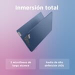 Lenovo IdeaPad Slim 3 Gen 8 – Laptop 15.6 Inch FHD Intel Core i7-13620H, Intel UHD Graphics, 16GB RAM, 512GB SSD, Wi-Fi 6, Windows 11 Home Spanish QWERTY Keyboard, Abyss Blue - Imagen 10