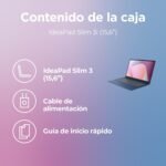 Lenovo IdeaPad Slim 3 Gen 8 – Laptop 15.6 Inch FHD Intel Core i7-13620H, Intel UHD Graphics, 16GB RAM, 512GB SSD, Wi-Fi 6, Windows 11 Home Spanish QWERTY Keyboard, Abyss Blue - Imagen 12