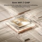 Tenda BE3600 Dual Band WiFi 7 Mesh WiFi System - 3 Full Gigabit Ports, Supports 160+ Devices, VPN, MLO, 4K QAM, Seamless Roaming, Internet Backup Network - ME3 - Image 6