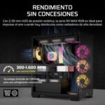 CORSAIR iCUE Link RX140 MAX RGB 140mm PWM Thick Fan - High Static Pressure - Magnetic Dome Bearing - Single Fan - Black - Image 5