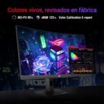 ASUS ROG Strix XG27WCS 27-Inch USB Type-C Gaming Monitor 2560x1440, Curved, 180Hz (over 144Hz), 1ms (GTG), Fast VA, ELMB Sync, FreeSync, DisplayWidget Center, Tripod Stand, HDR - Imagen 5