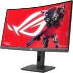 ASUS ROG Strix XG27WCS 27-Inch USB Type-C Gaming Monitor 2560x1440, Curved, 180Hz (over 144Hz), 1ms (GTG), Fast VA, ELMB Sync, FreeSync, DisplayWidget Center, Tripod Stand, HDR - Imagen 14