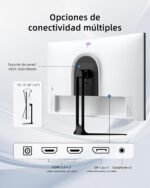 KTC Monitor 32 Inch QHD | 2K@120Hz (OC) | White | IPS Panel | ΔE - Image 7