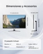 KTC Monitor 32 Inch QHD | 2K@120Hz (OC) | White | IPS Panel | ΔE - Image 8