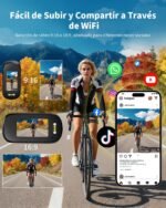 Sports Camera 4K WiFi, 64GB Mini Action Camera, 150° Helmet Camcorder with Screen Body Camcorder for Vlogs Moto Bike Sports Various Accessories - Image 4