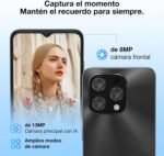 DOOGEE N55 Plus Mobile Phone Android 14, 20GB RAM+128GB ROM 1TB Expandable, Smartphone 6.56 HD+ 90Hz, Octa Core Mobile 5150mAh Battery, 13MP +8MP, Widevine L1, OTG/WiFi/GPS/Face ID-2025 - Image 7