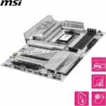 MSI MPG B850 Edge TI WiFi ATX Motherboard - AMD Ryzen 9000/8000 / 7000 Processor, AM5-80A SPS VRM, DDR5 Memory Boost (8400+MT/s OC), PCIe 5.0 x16, M.2 Gen5, Wi-Fi 7, 5G LAN - Imagen 5