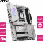 MSI MPG B850 Edge TI WiFi ATX Motherboard - AMD Ryzen 9000/8000 / 7000 Processor, AM5-80A SPS VRM, DDR5 Memory Boost (8400+MT/s OC), PCIe 5.0 x16, M.2 Gen5, Wi-Fi 7, 5G LAN - Imagen 6