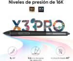 XPPEN Deco Pro LW Gen2 Bluetooth Digital Drawing Graphics Tablet with X3Pro 16k Pressure Levels Drawing Tablet with Wireless Express Keys (11"x7") - Image 3