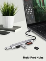 5 in 1 USB Adapter with Memory Card Reader, 1 x USB 3.0, 2 x USB 2.0, for SD/Micro SD/TF/SDXC/SDHC/MMC/RS-MMC/Micro SDXC/Micro SDHC - Image 5