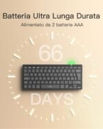 Inateck Ultra-thin Bluetooth Keyboard for iPad Pro/Air/10th Generation, 3 Devices Connection, Compatible with Windows/iPad OS/Android/iOS, 18-month Battery Life, Portable Design - Image 7